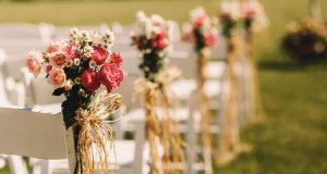 Flores banquetes de boda